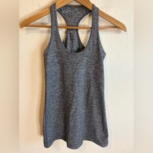 Lululemon Heather Gray Racerback Tank Top